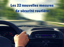 Les 22 nouvelles mesures de sécurité routière