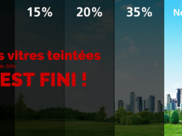 Les vitres teintées à plus de 30%, c’est fini ! Les vitres teintées