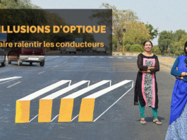 Des illusions d’optique pour faire ralentir les conducteurs
