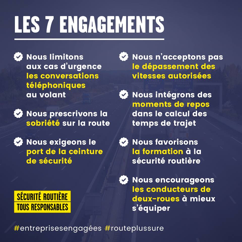 La SÃ©curitÃ© RoutiÃ¨re lance un appel aux entreprises