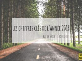 Les chiffres-clés de l’année 2016 par la Sécurité routière!