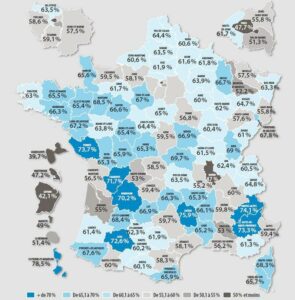 taux de réussite au permis en France 2016