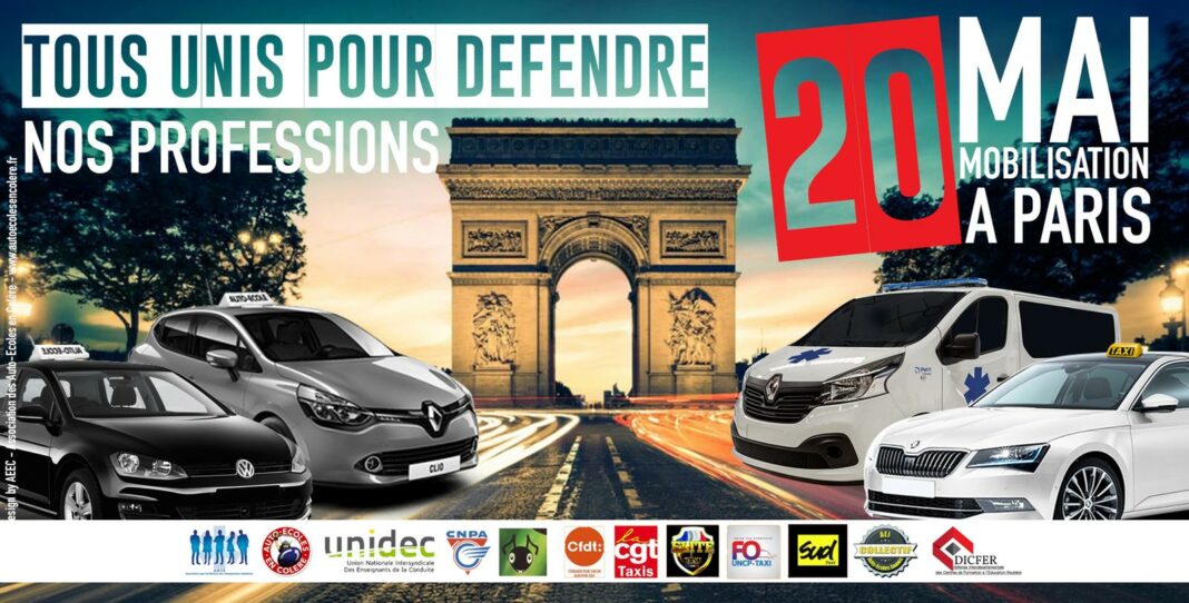 [Manifestation] Le 20 mai, les autoécoles,