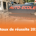 taux de reussite 2018 auto ecole