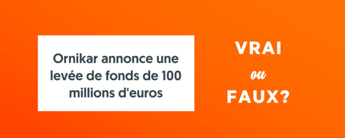 Ornikar annonce 100 millions euros levee de fonds