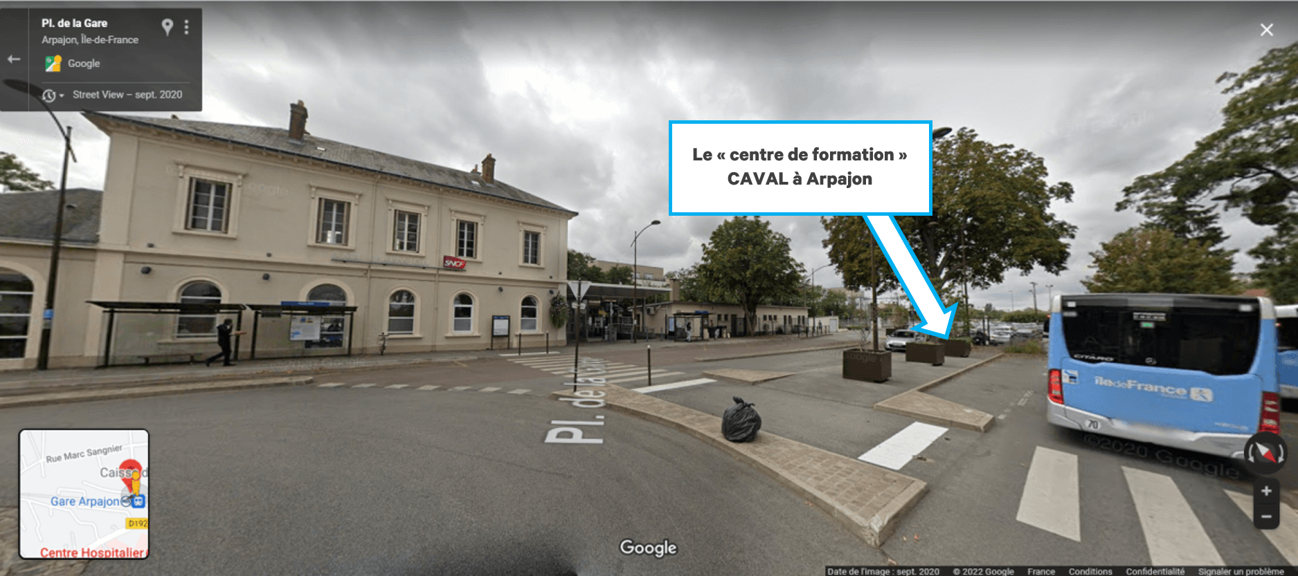 Point de RDV Arpajon CAVAL