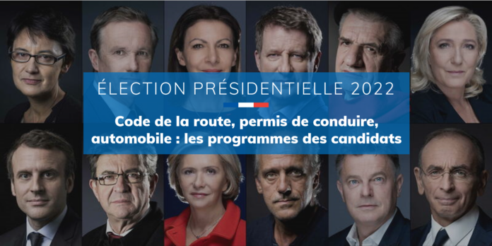 présidentielle 2022 programme code de la route permis de conduire