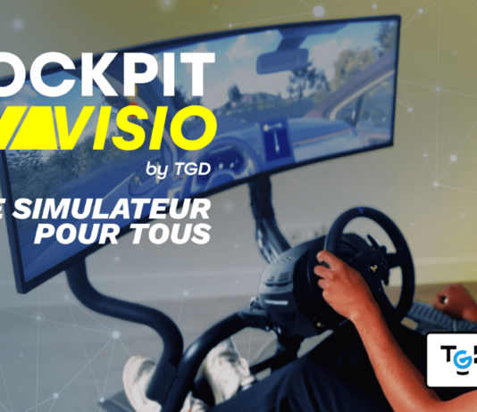 TGD accélère avec son simulateur Cockpit Visio TGD - The Good Drive - Simulateur Cockpit Visio