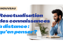 Réactualisation des connaissances à distance : c’est nouveau !