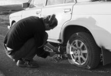 Crevaison de pneu jeune conducteur que faire