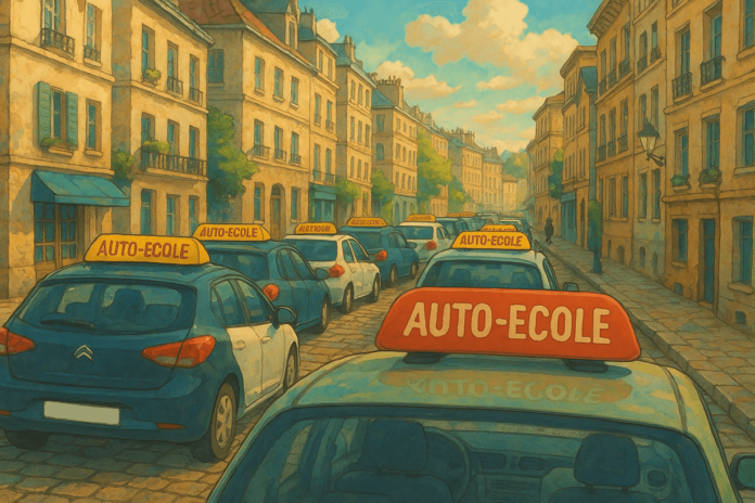 Manifestation auto-écoles Seine-et-Marne - PermisMag