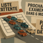 manque de places d’examen 2