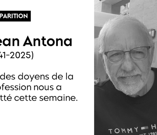 Disparition de Jean Antona : un doyen de la profession nous quitte Disparition Jean Antona - Janot