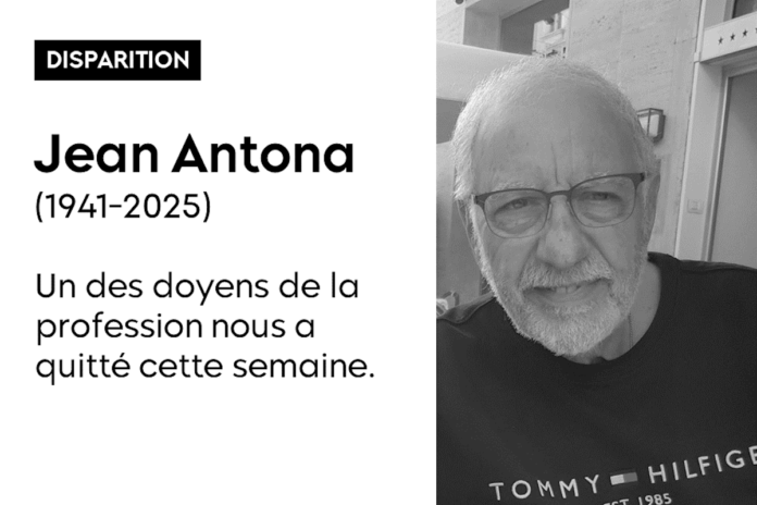 Disparition Jean Antona - Janot