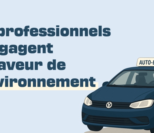 Enseignement de la conduite : Des acteurs s’engagent en faveur de l’environnement Professionnels auto-école environnement (1)