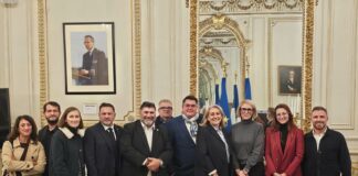 Une intersyndicale élargie reçue par Marie-Pierre Vedrenne Entretien intersyndicale auto-ecole Marie-Pierre Vedrenne