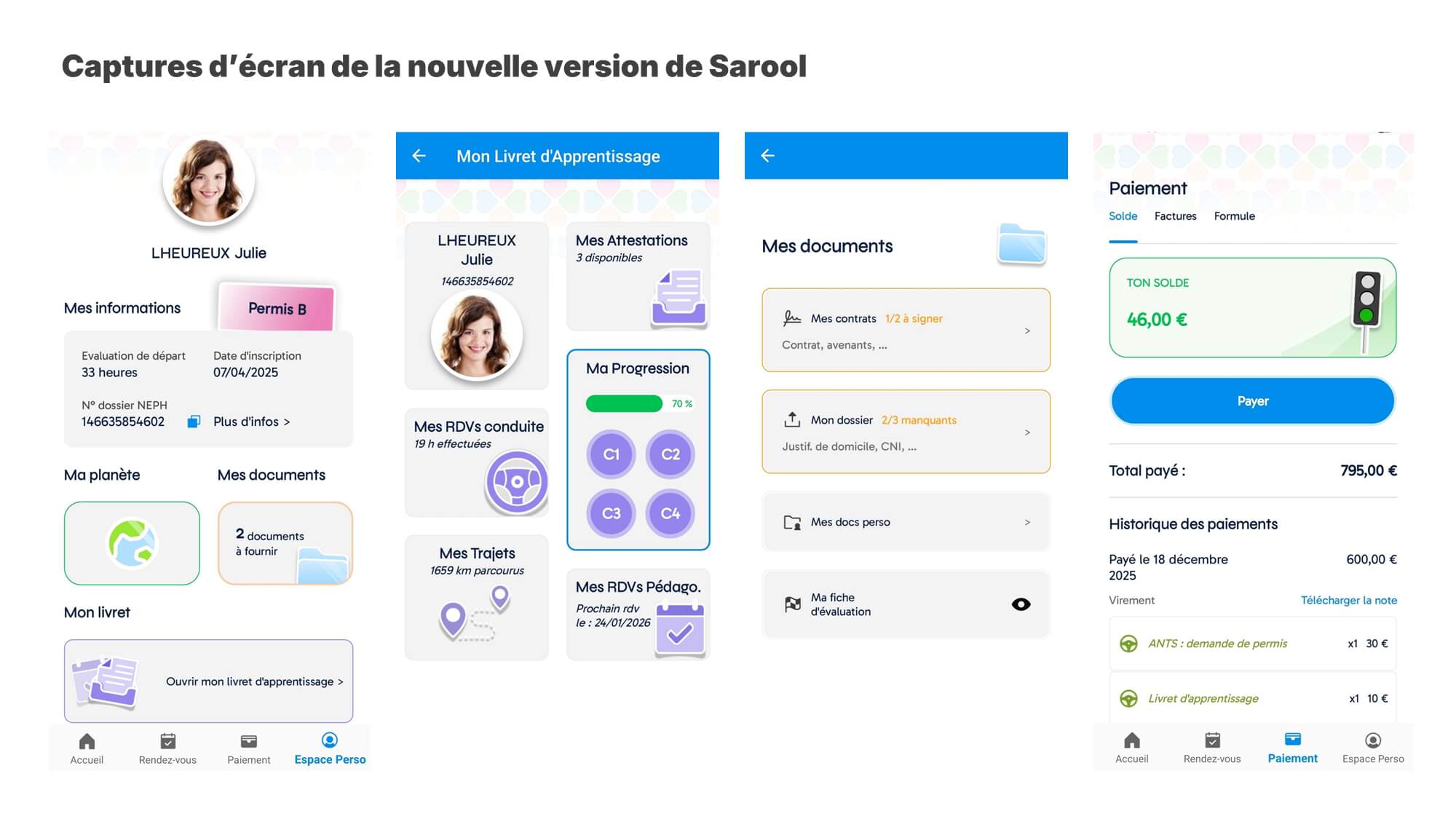 Captures ecran Sarool