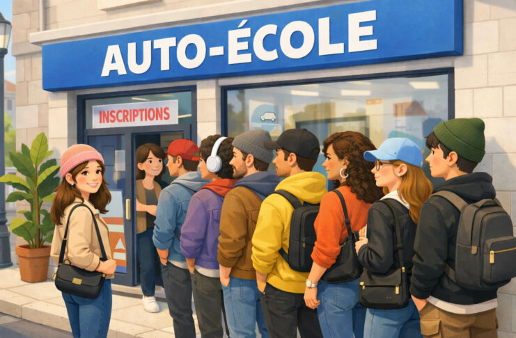 Ruée vers les auto-écoles avant la restriction du CPF Ruée inscriptions CPF auto-écoles