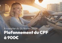 CPF : le décret plafonnant le financement du permis de conduire à 900 € publié au Journal Officiel plafonnement CPF permis 900 euros