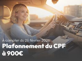 CPF : le décret plafonnant le financement du permis de conduire à 900 € publié au Journal Officiel plafonnement CPF permis 900 euros