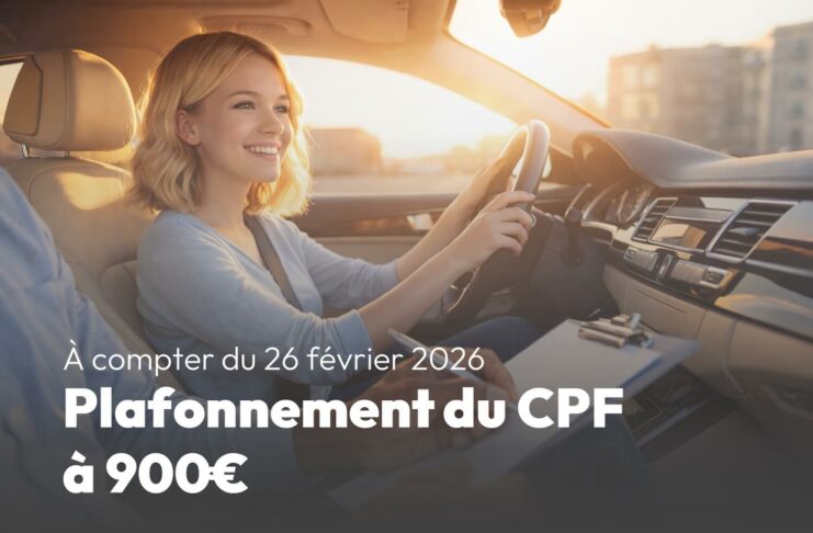 CPF : le décret plafonnant le financement du permis de conduire à 900 € publié au Journal Officiel plafonnement CPF permis 900 euros