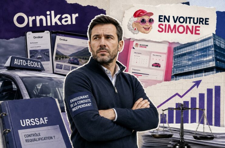 Ornikar + En Voiture Simone : les enseignants sont-ils toujours indépendants ? Moniteur indépendant Ornikar En Voiture Simone
