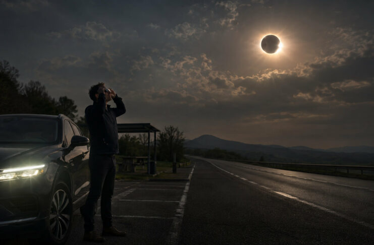 Éclipse totale : quels conseils avant de prendre la route ? Eclipse et conduire les conseils de Permismag
