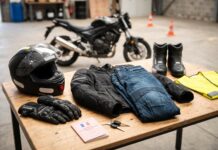 Équipement obligatoire permis moto : les 5 pièces exigées article-equipement-moto